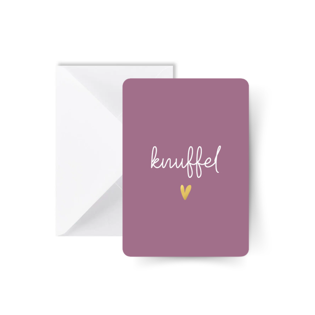 Knuffel kaart