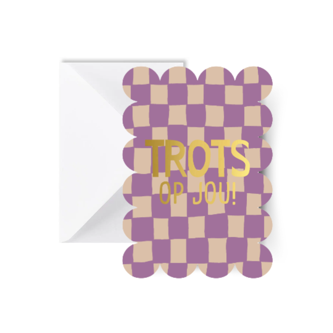 Trots op jou! bubble kaart