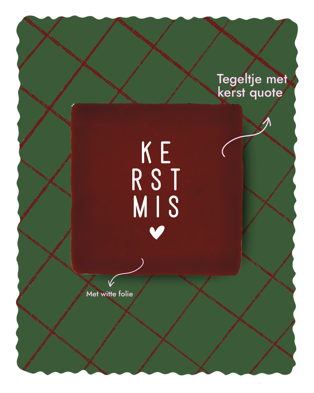 “Kerstmis” tegeltje