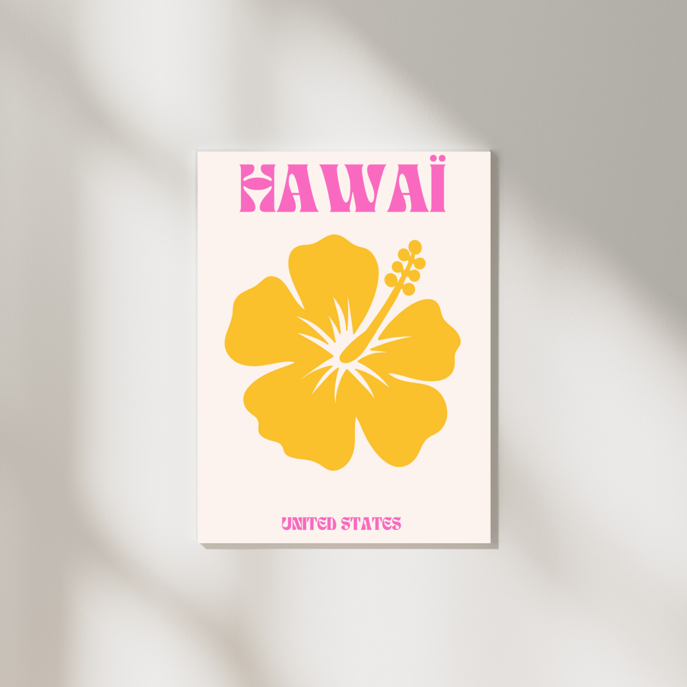 Hawaï A4 print