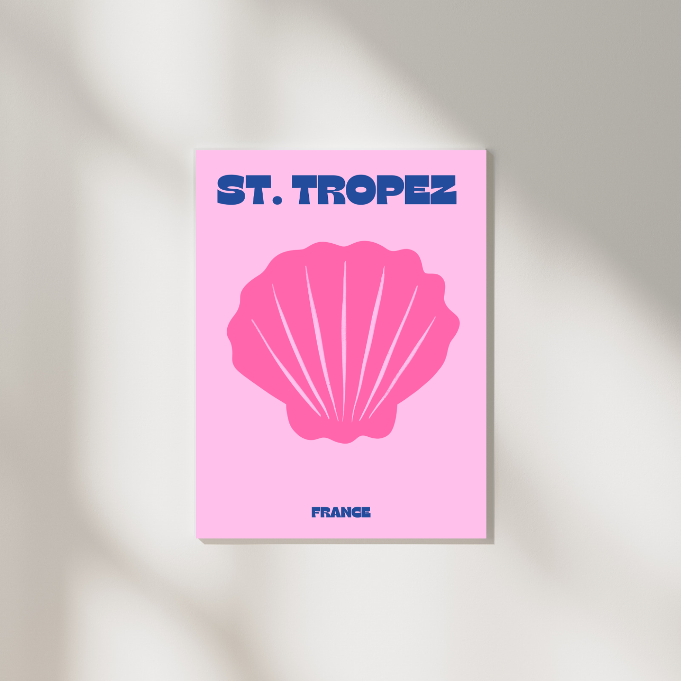 St Tropez A4 print