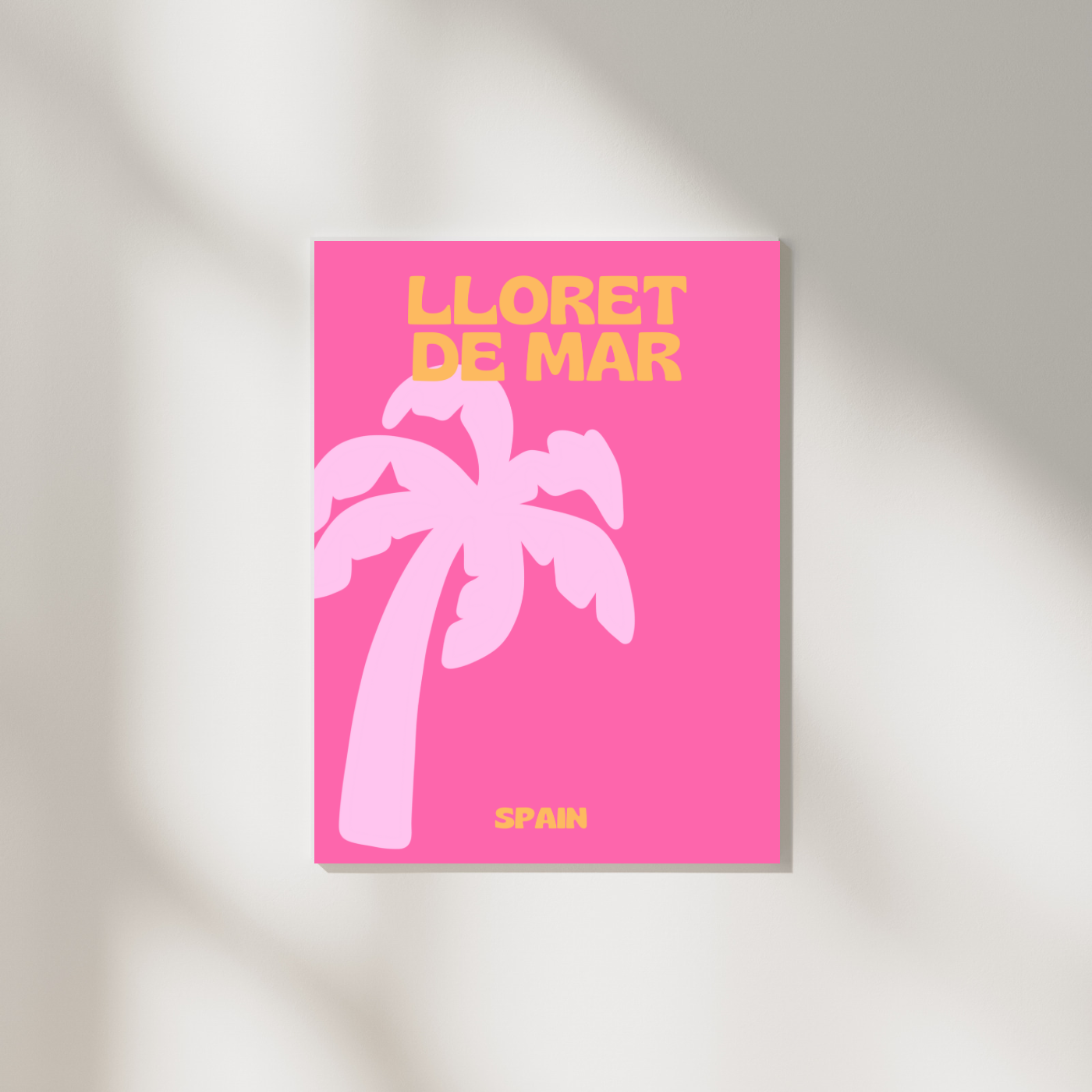 Lloret de mar A4 Print