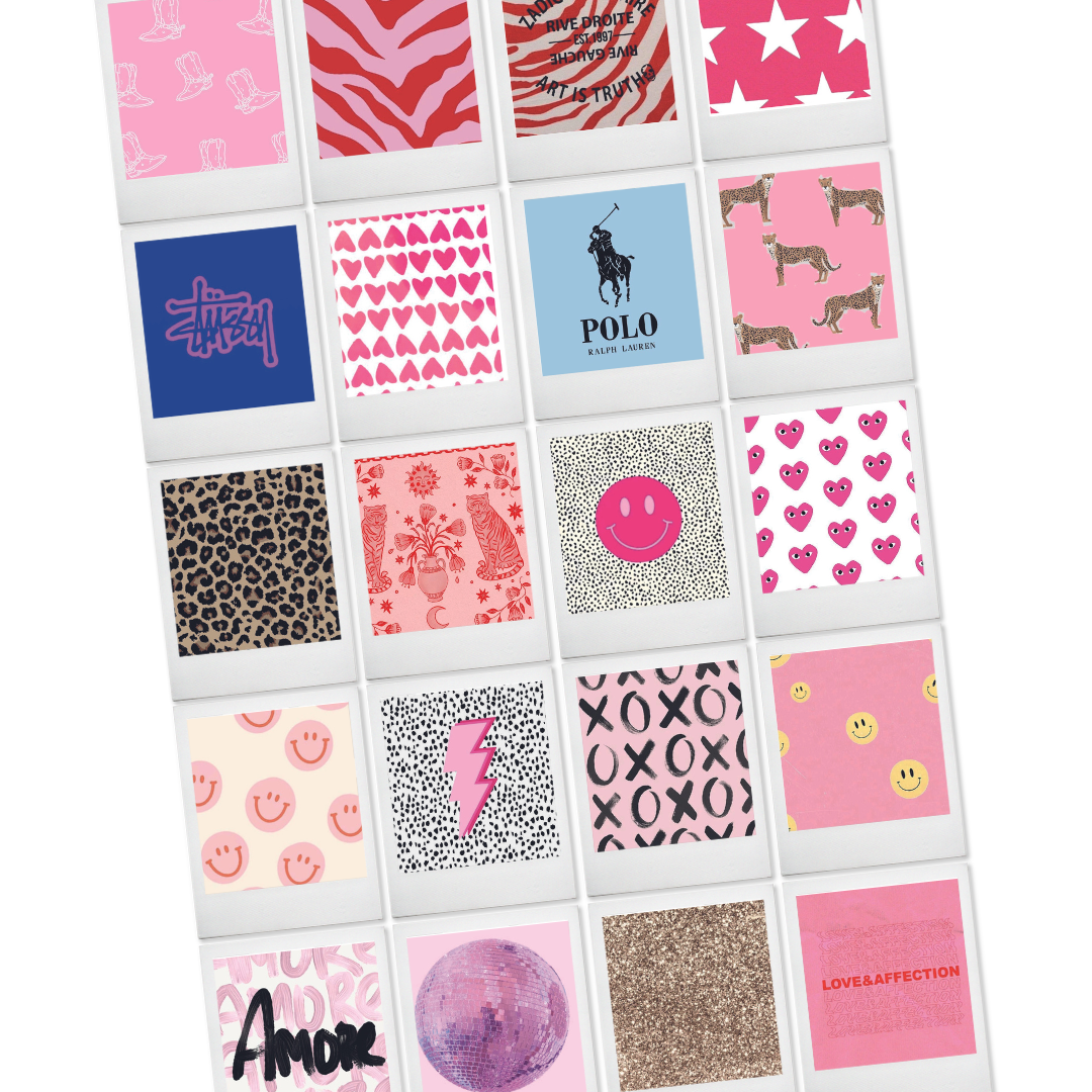 Haarclip Collage Set (20 Prints)