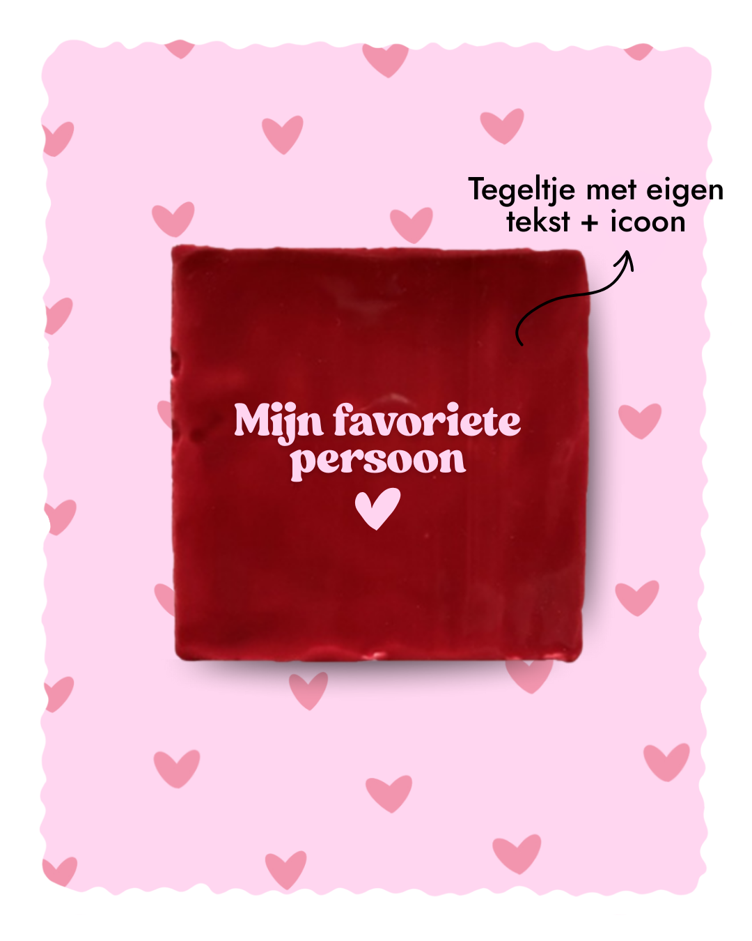 Personaliseer je eigen tegeltje - met tekst