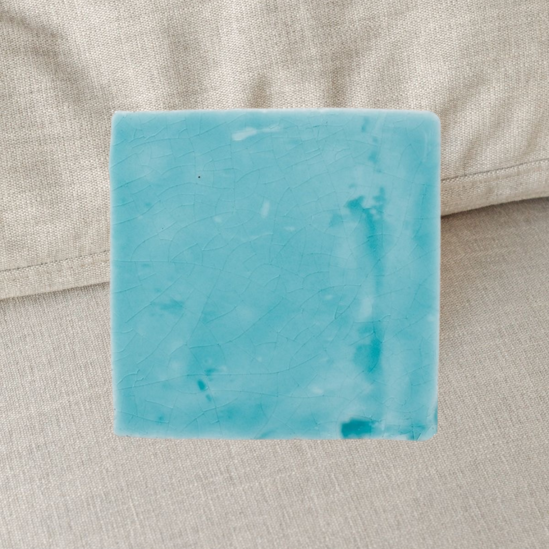 Maya blue tegeltje