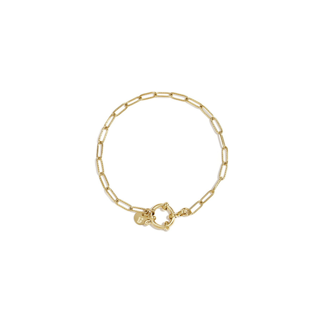 Slim paperclip armband