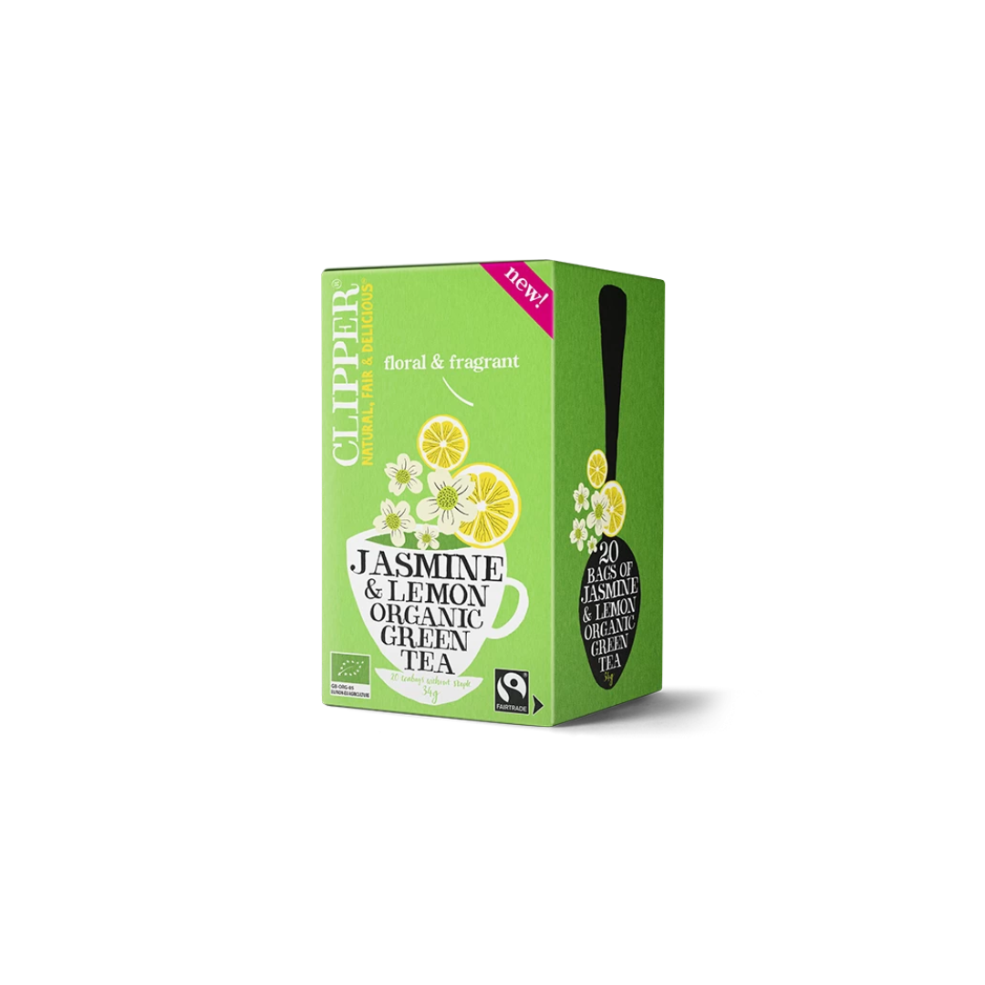 Clipper jasmine & lemon tea - zakje