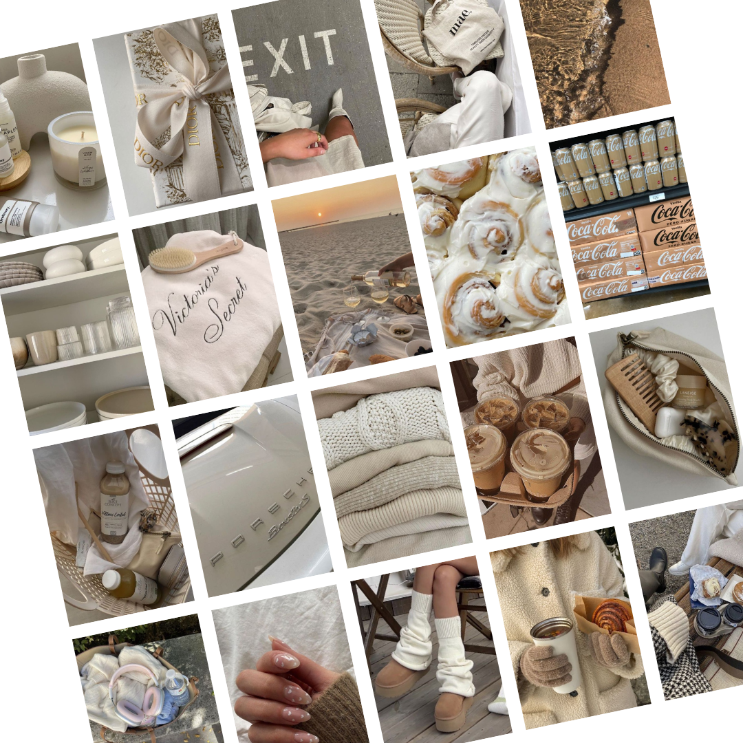 Clean Girl Collage