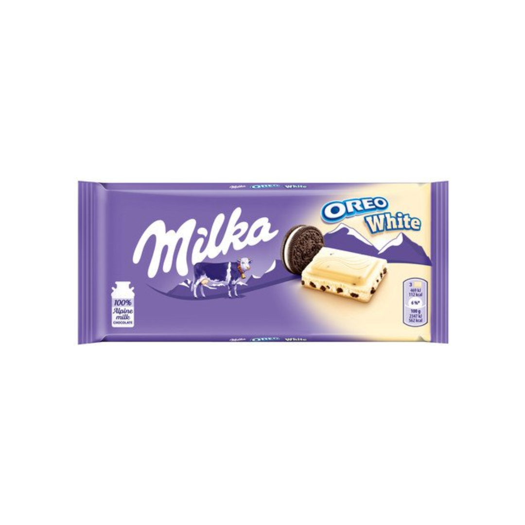 Milka Oreo White