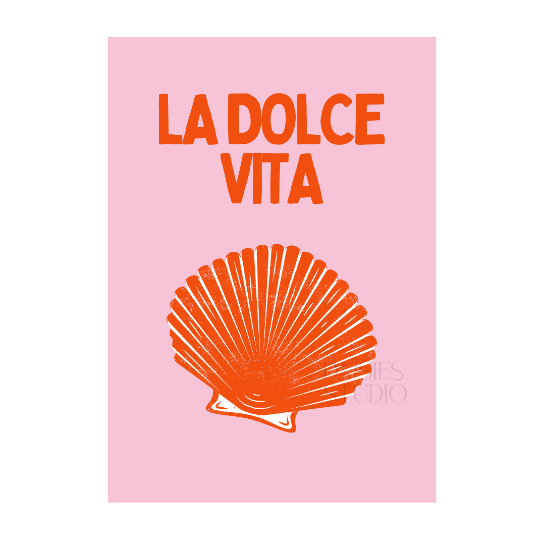 La Dolce Vita A4 Print