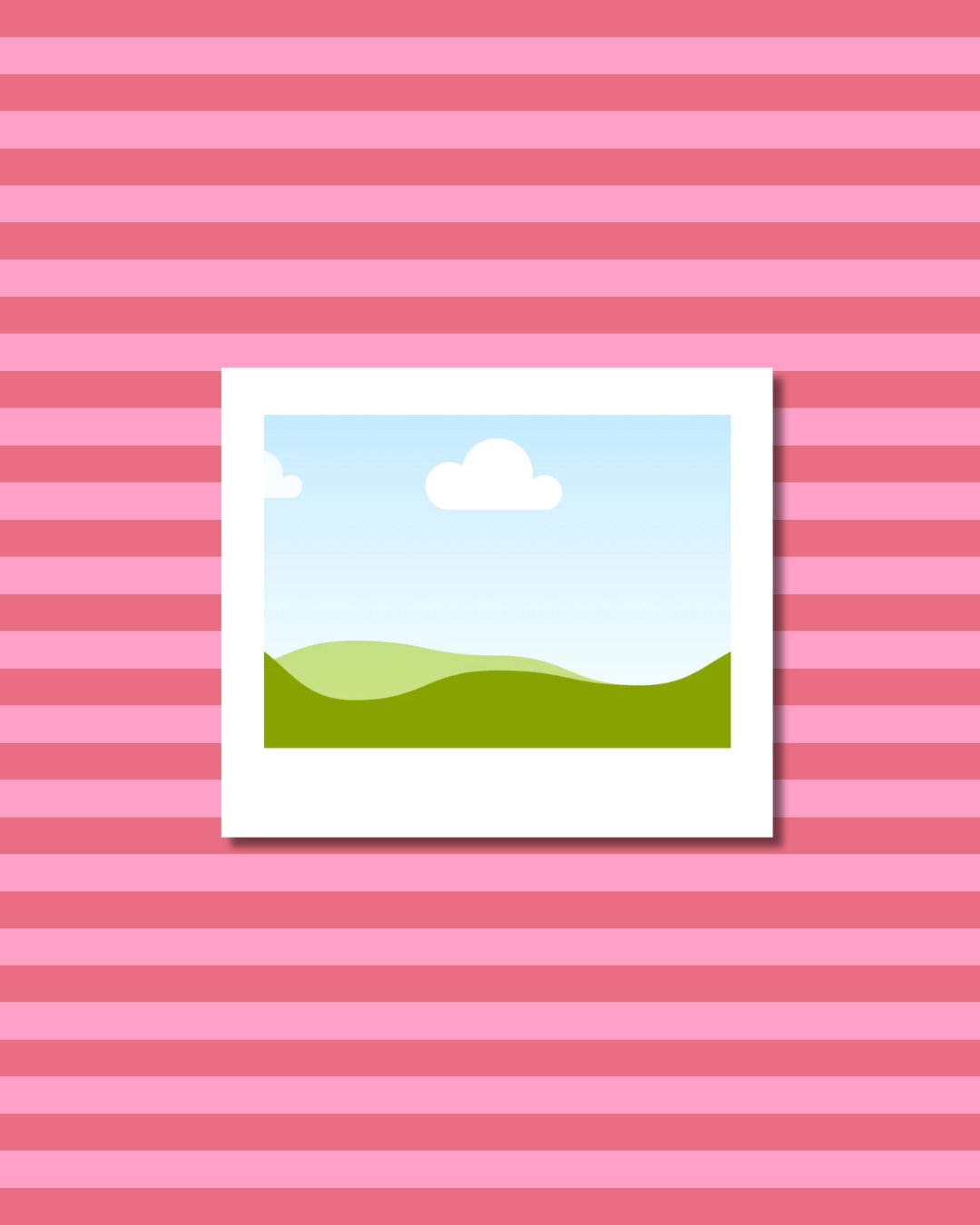Custom Polaroid Landscape (Liggend)
