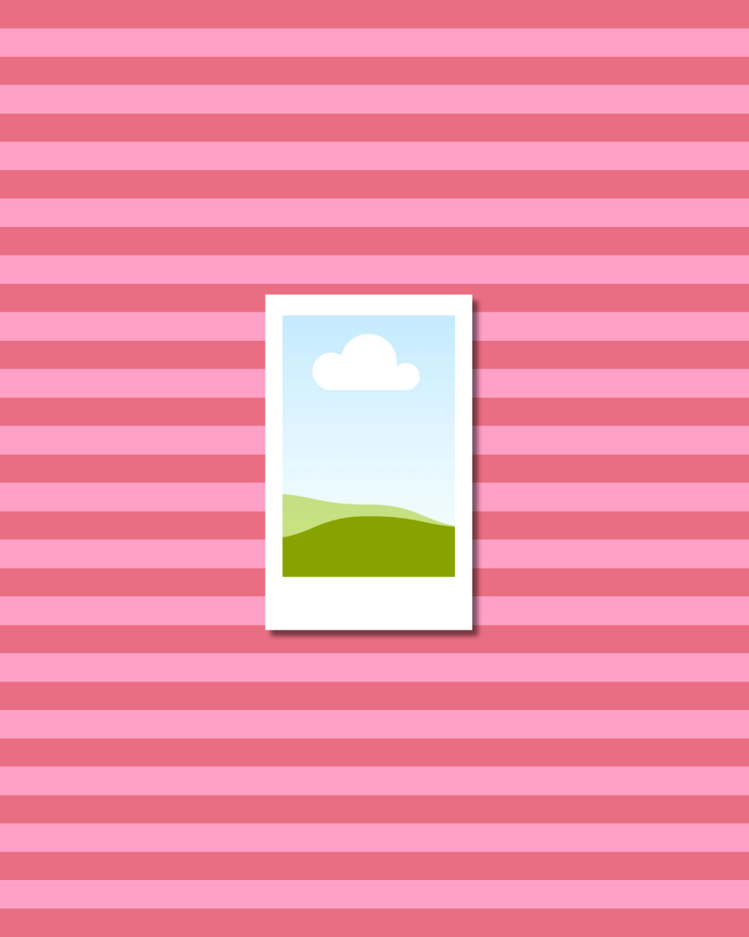 Custom Polaroid Staand