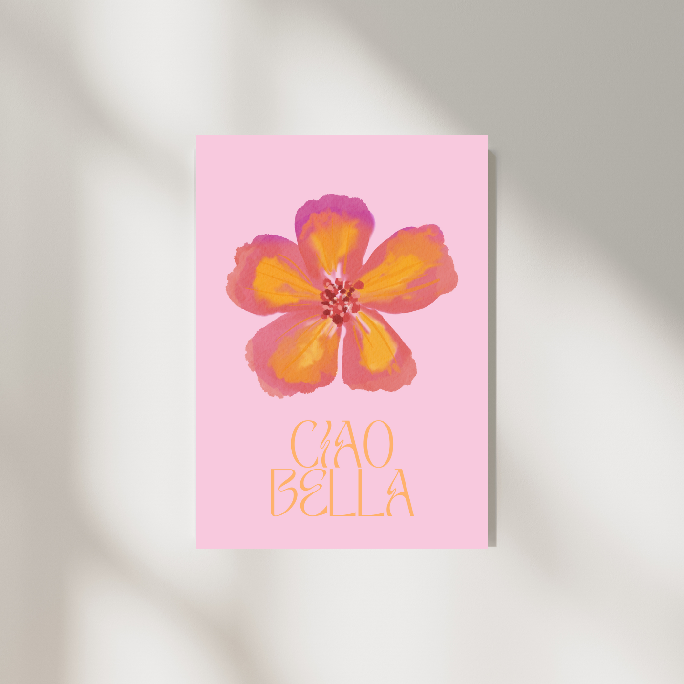 Ciao bella A4 print