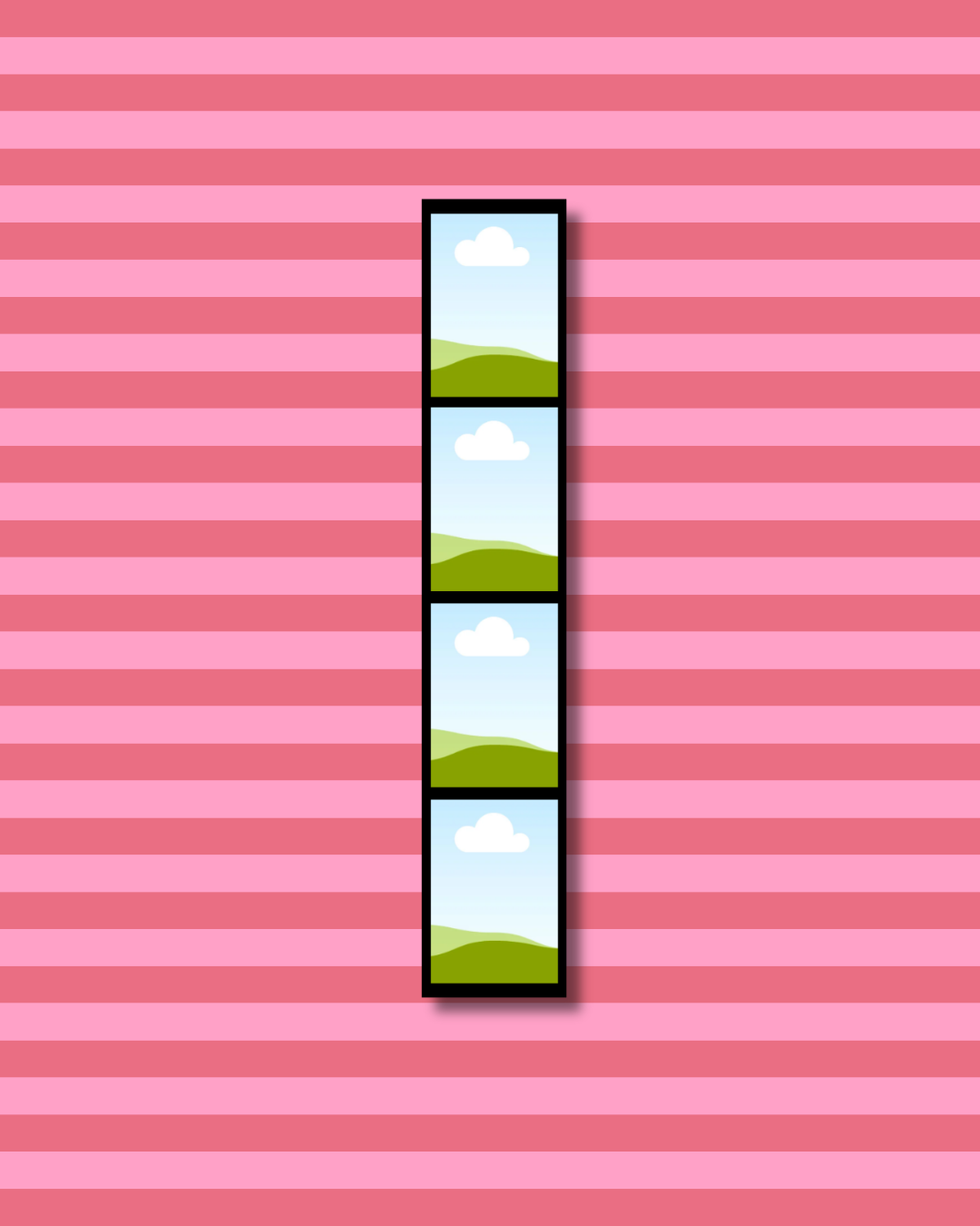 Custom French Film Photobooth Strip