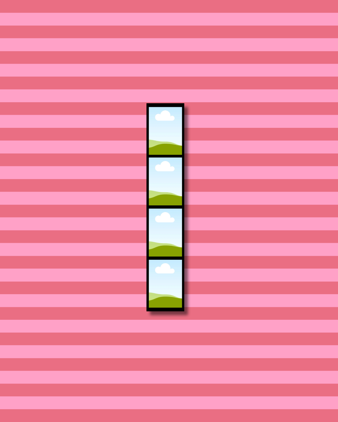 Custom Mini Photostrip (Voor Telefoonhoesje)