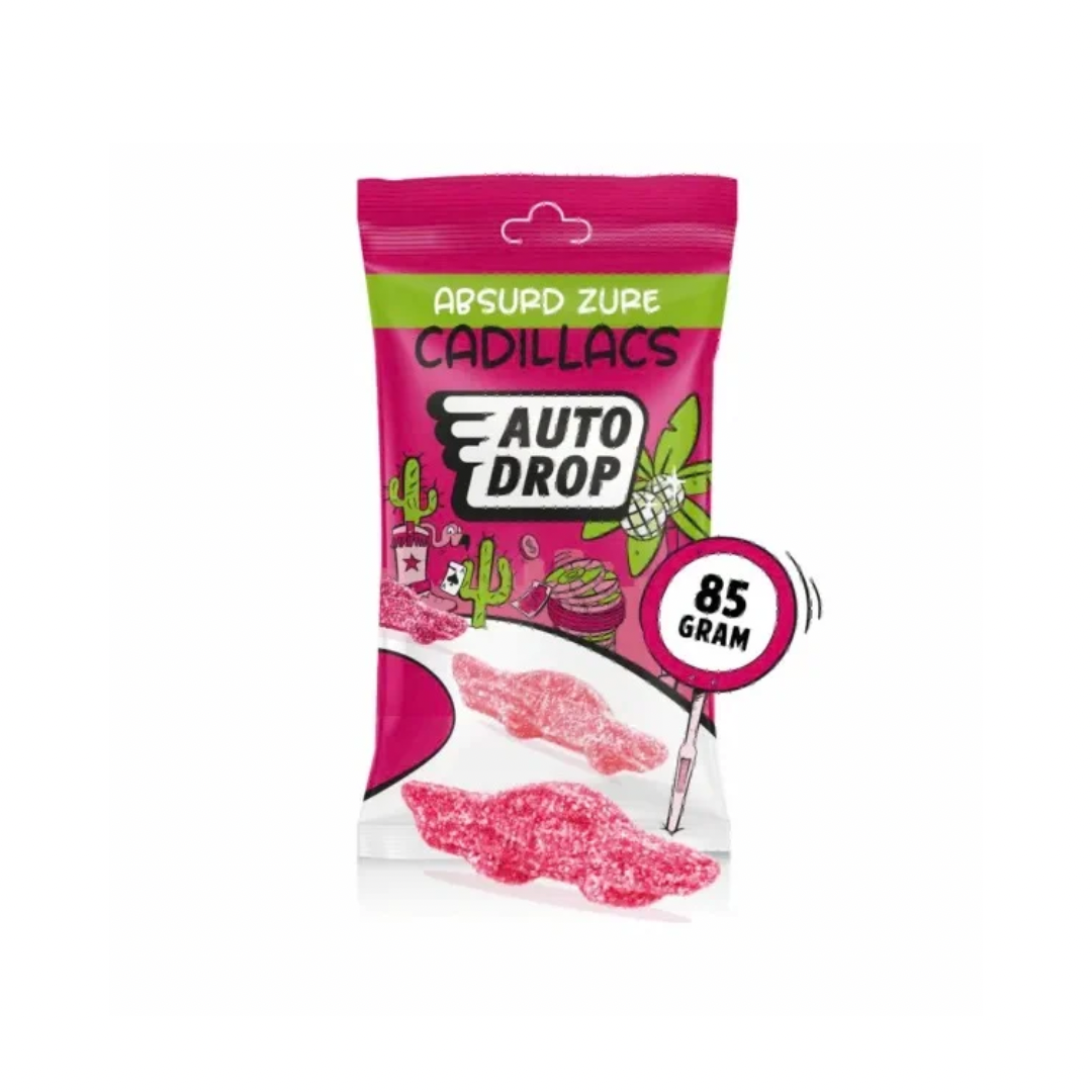 Autodrop zure cadillacs