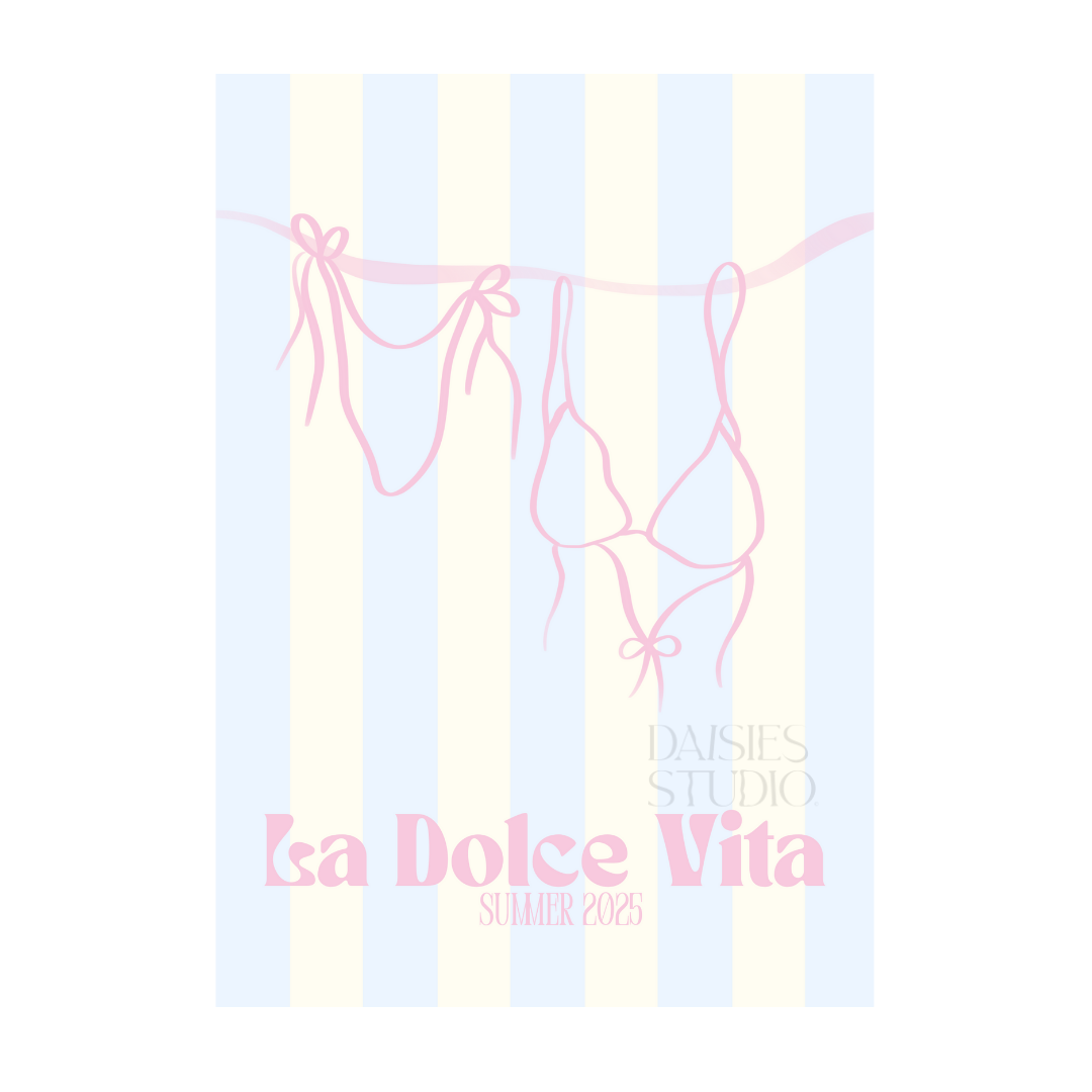La dolce vita A4 print
