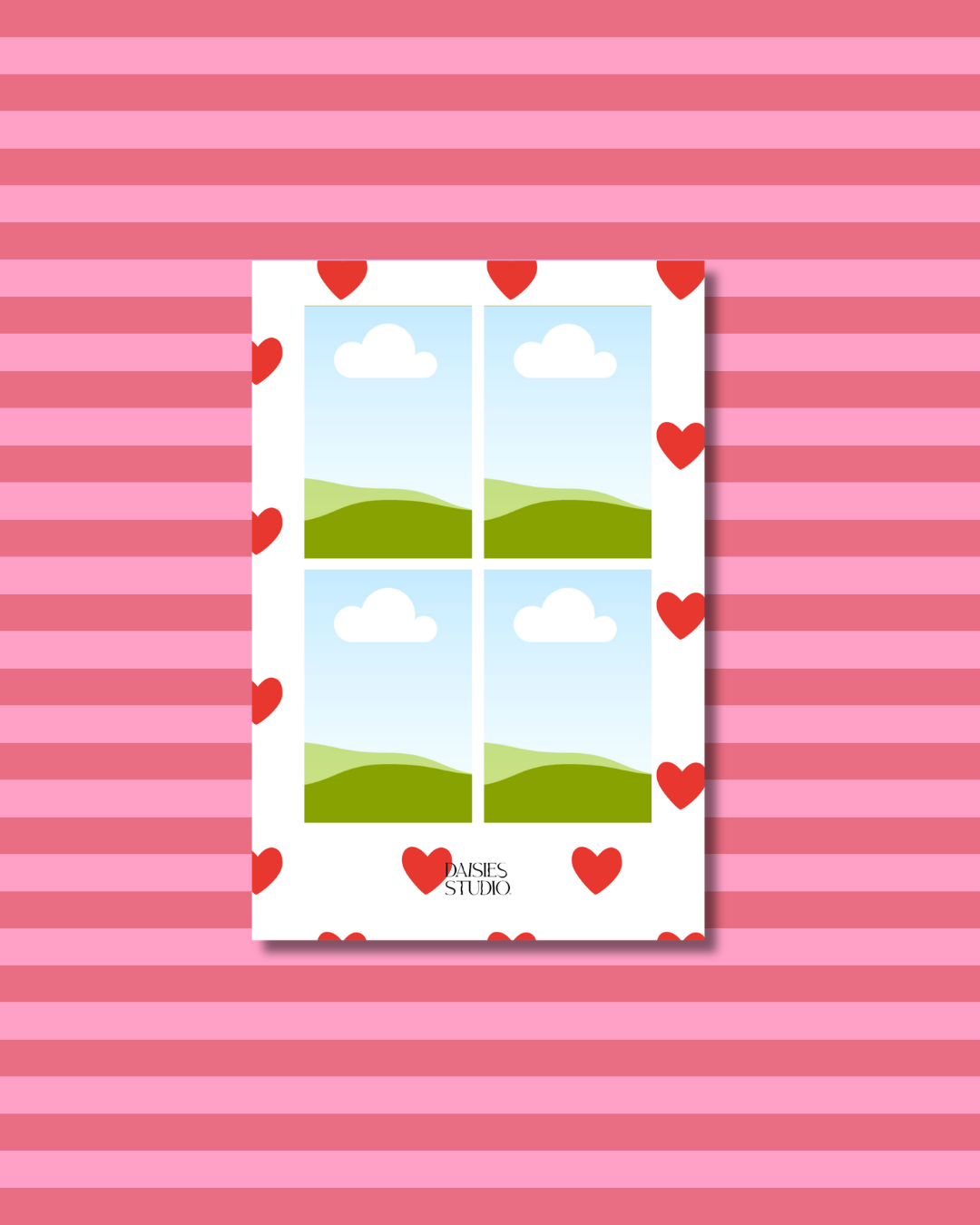 Custom Hearts Photoprint (10 x 15 cm)