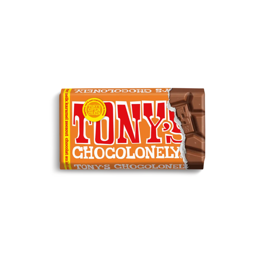 Tony's Chocolonely Reep - melk karamel zeezout