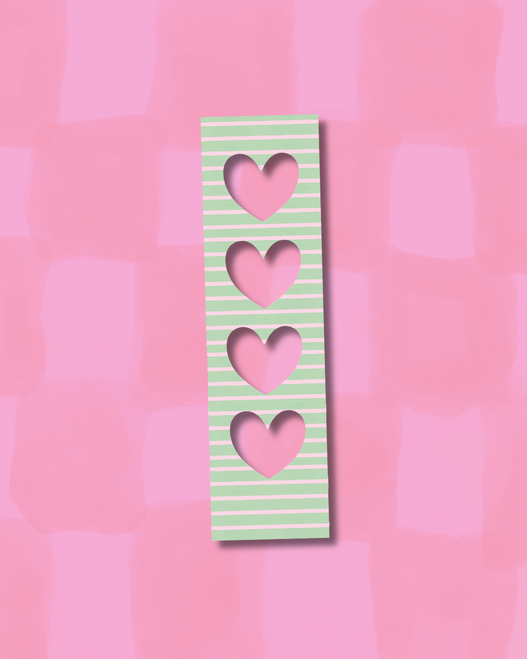 Magnetische Fotolijst Hearts – Photobooth (4 Foto’s)