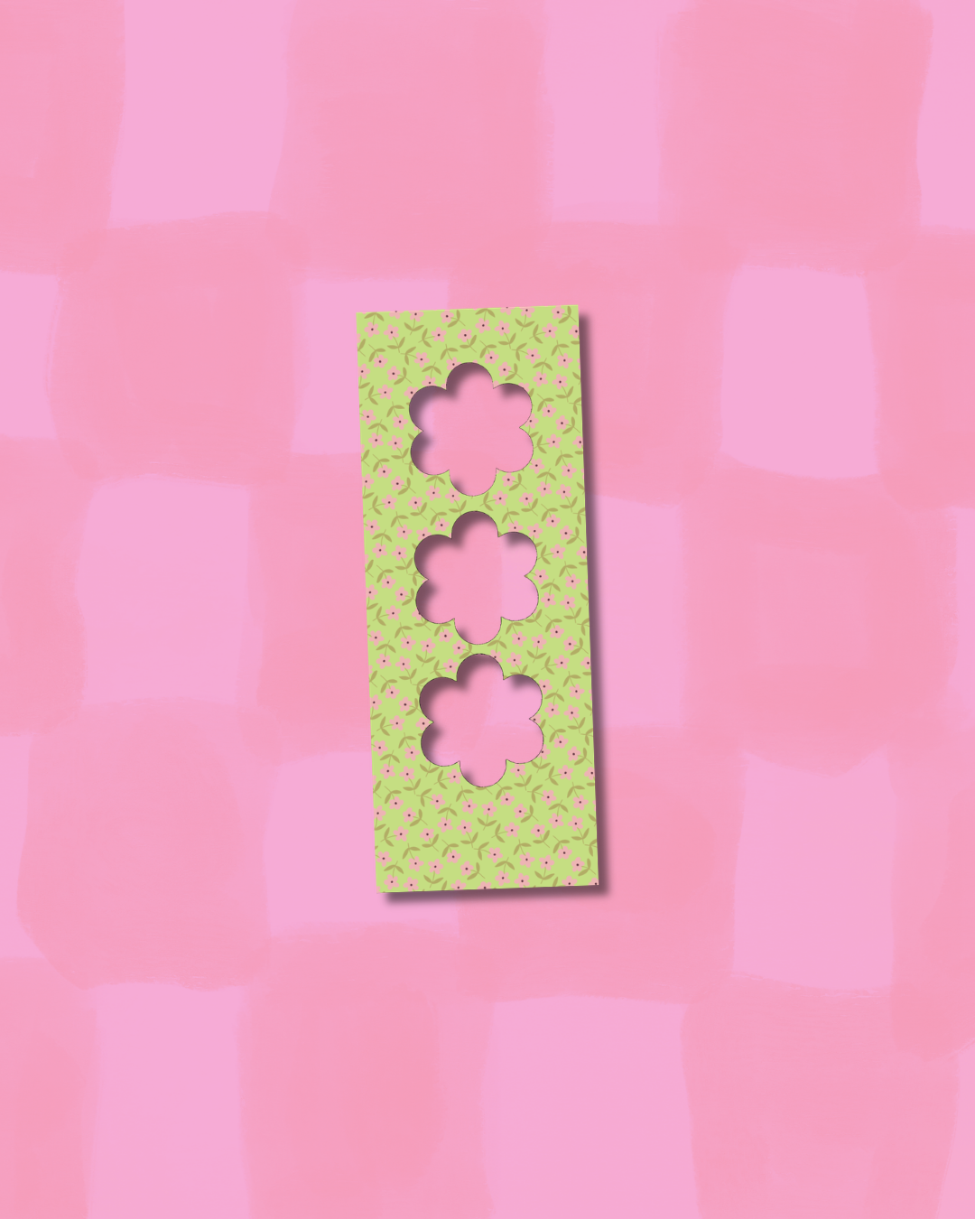 Magnetische Fotolijst Bloemen – Photobooth (3 Foto’s)