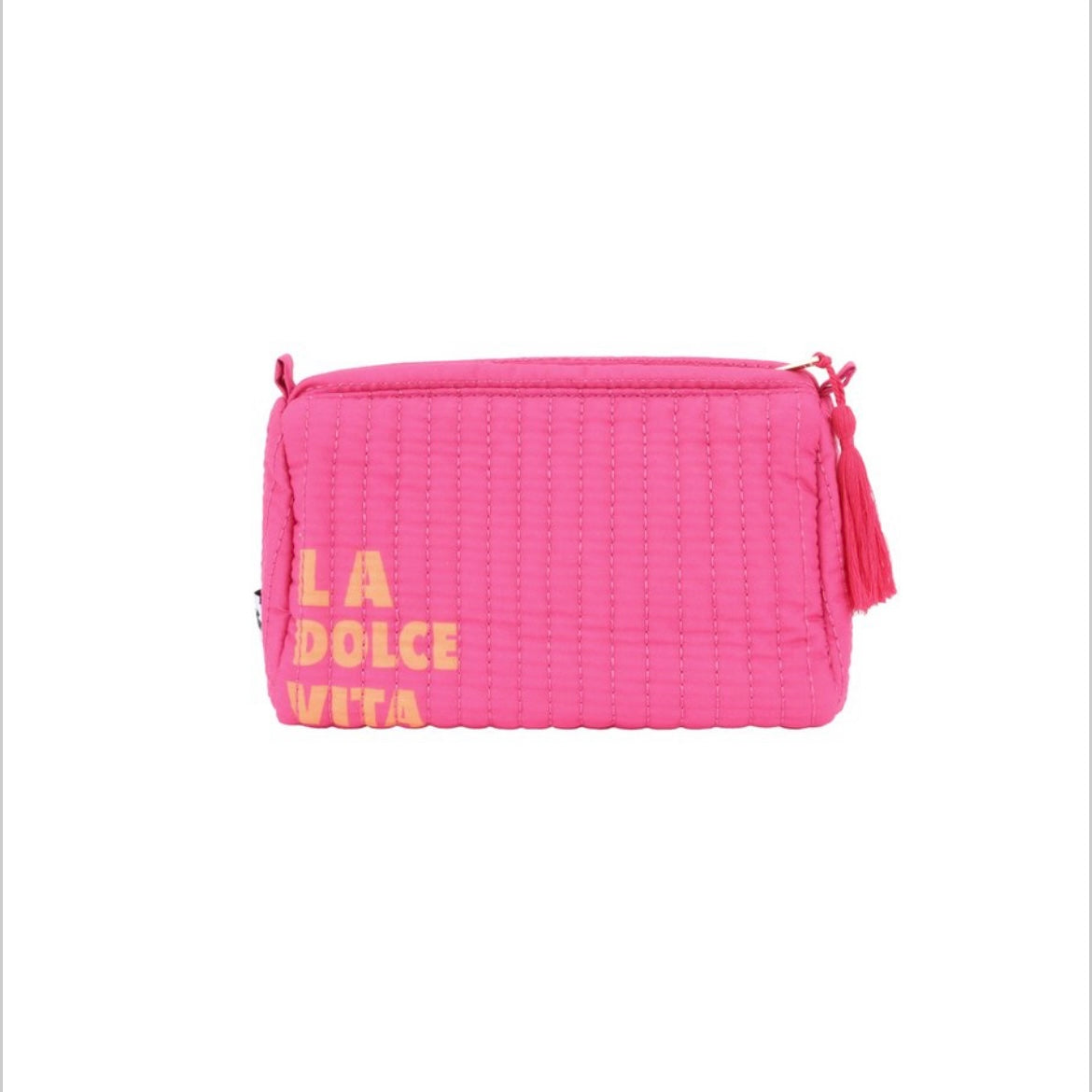La Dolce vita - Pink make-up bag