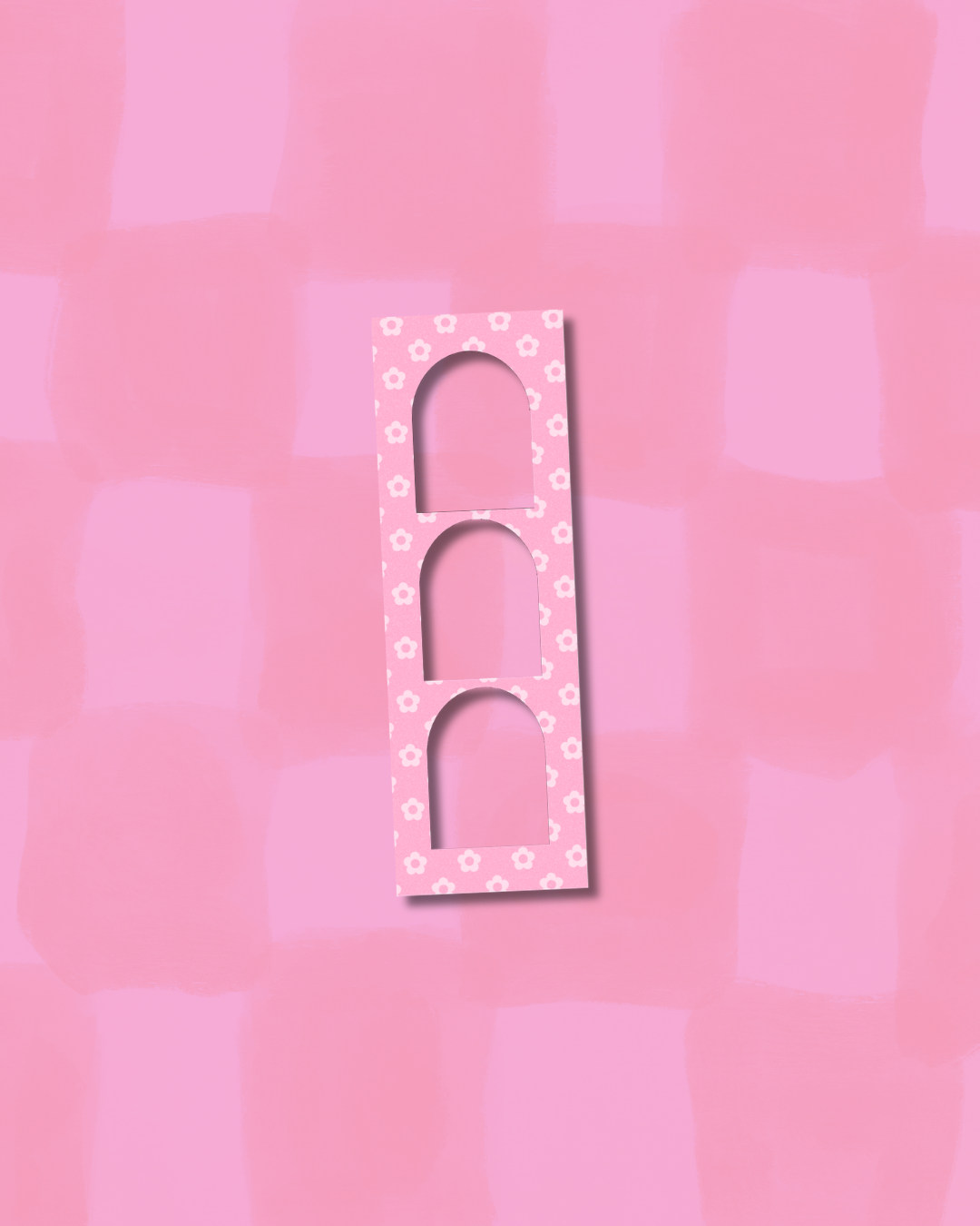 Magnetische Fotolijst Bloemen – Photostrip (3 Foto’s)