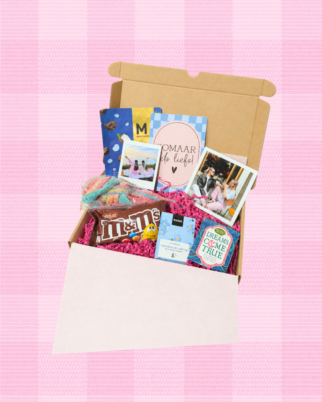 Brievenbus Cadeautje met Foto Tegeltje – Stel Zelf Samen