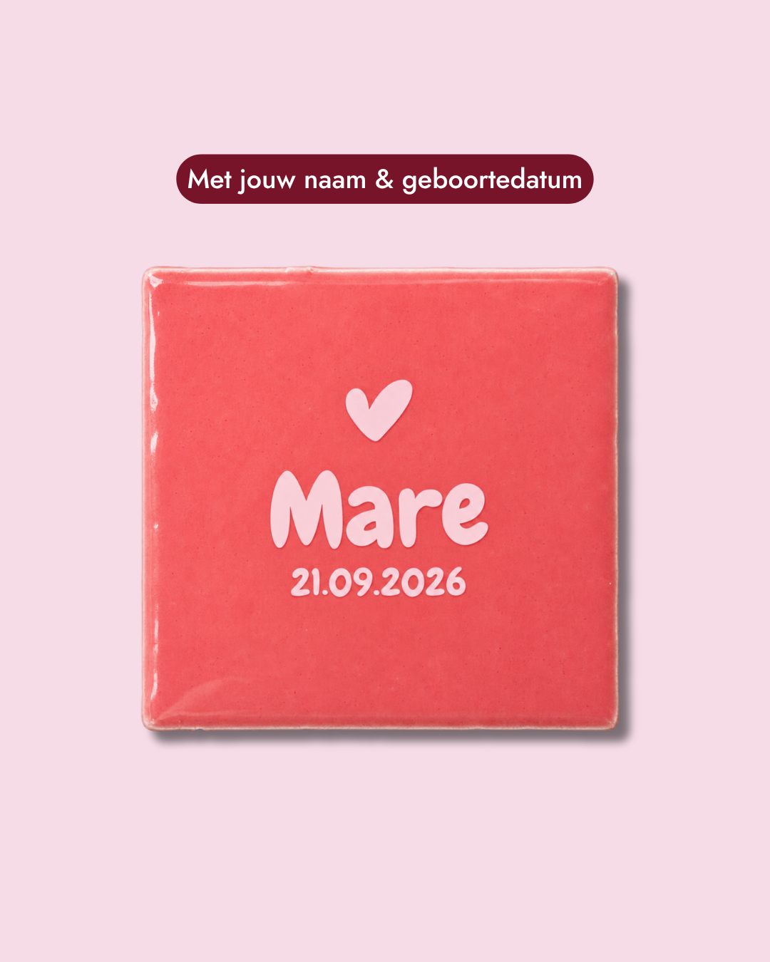 Gepersonaliseerd Geboorte Tegeltje
