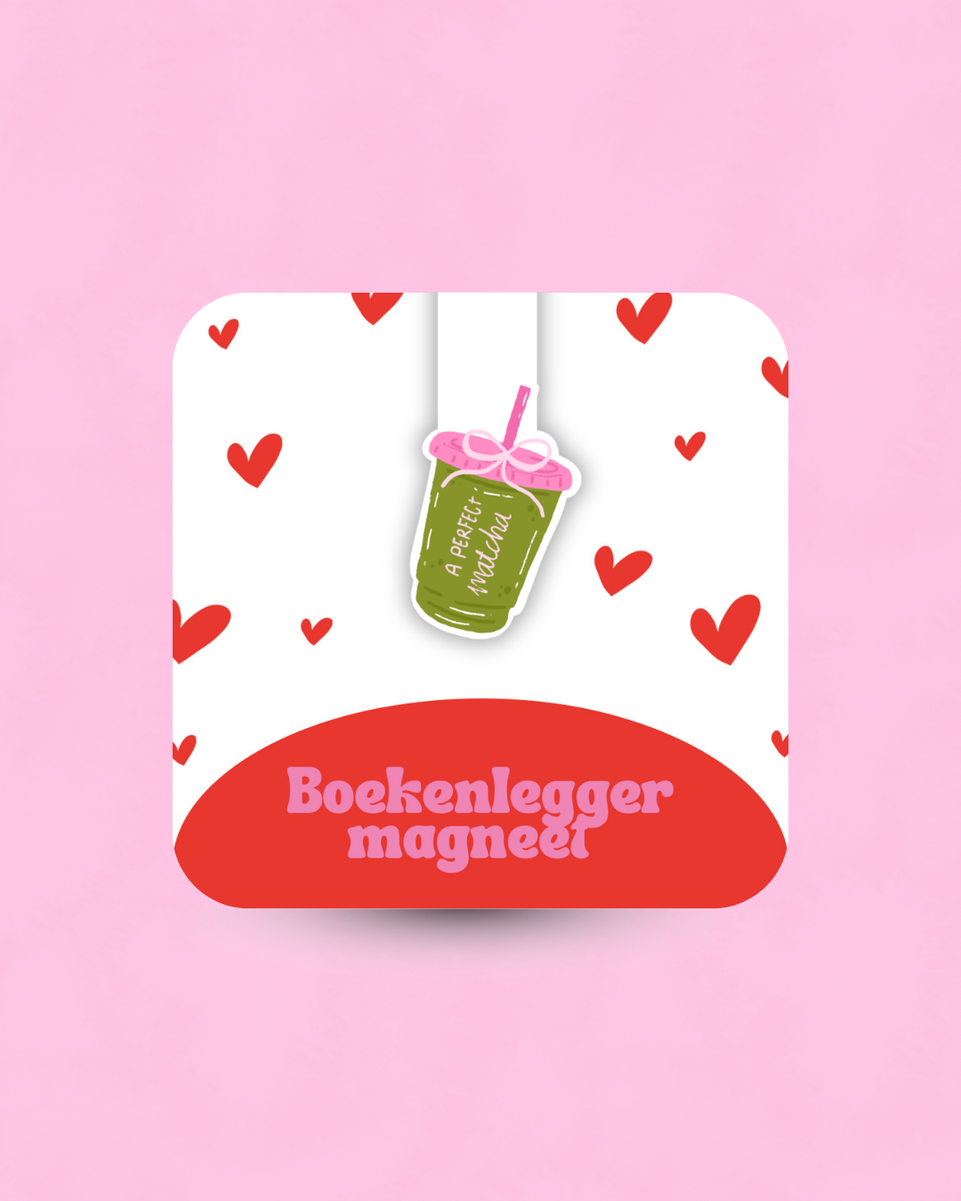 Magnetische Boekenlegger Matcha