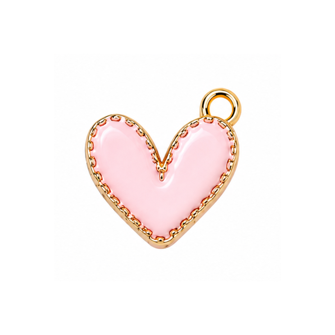 Blush Heart Charm