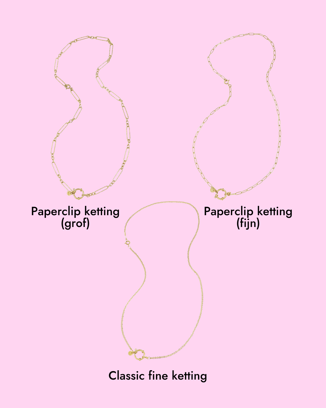 Ketting met foto bedel