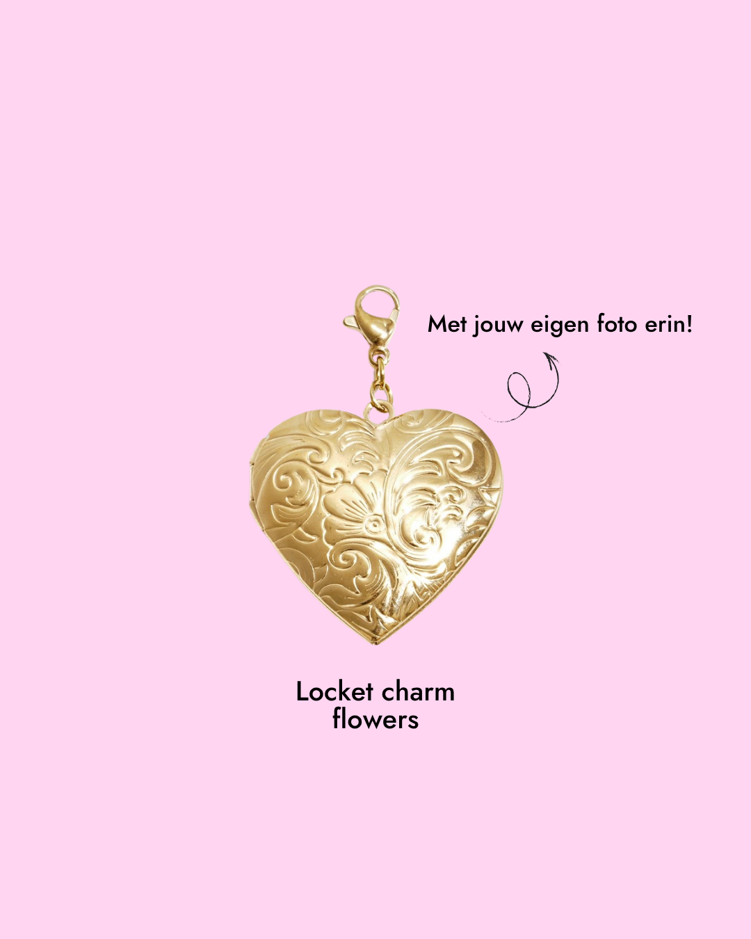 Ketting met foto bedel