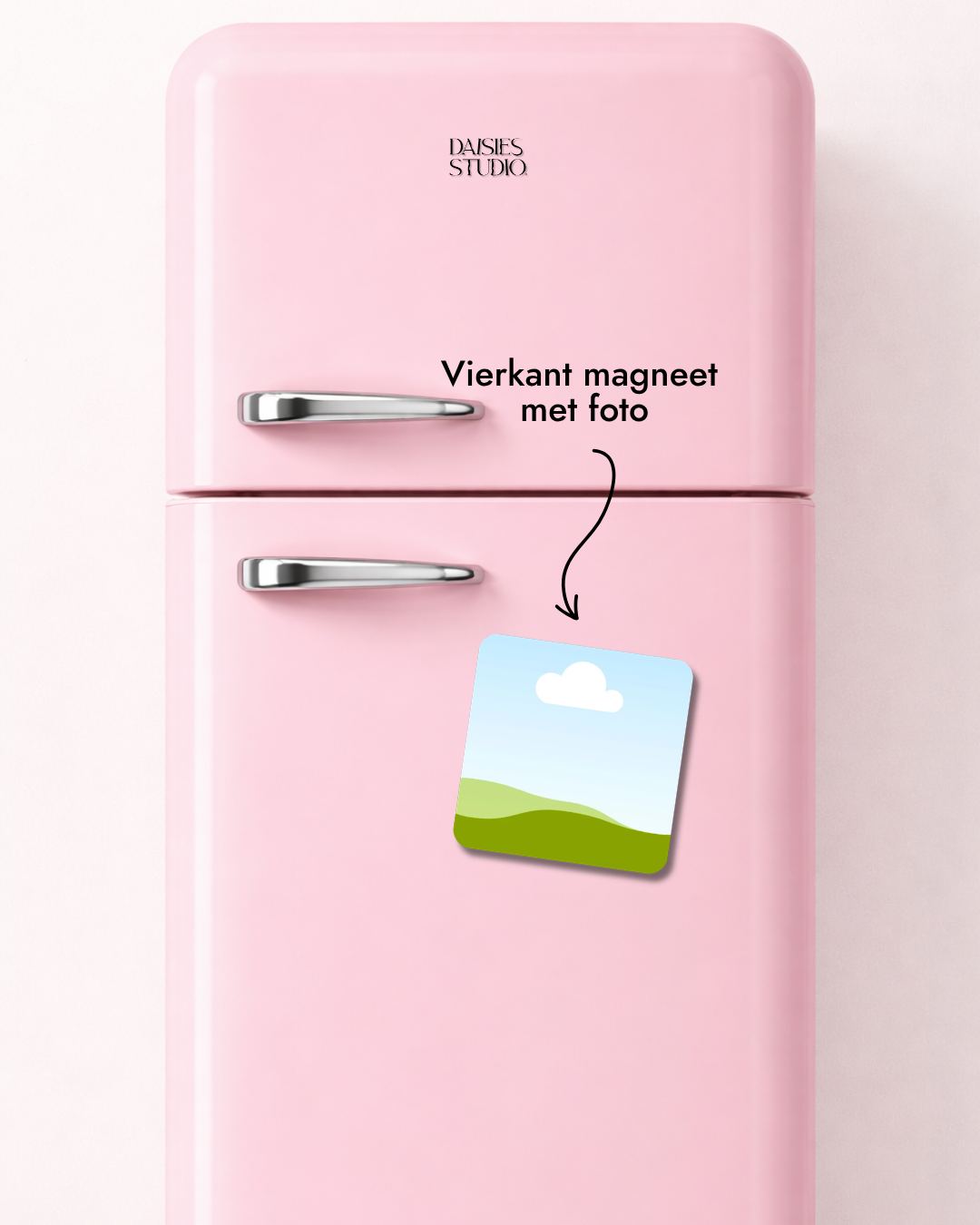 Fotomagneet met Foto – Vierkant
