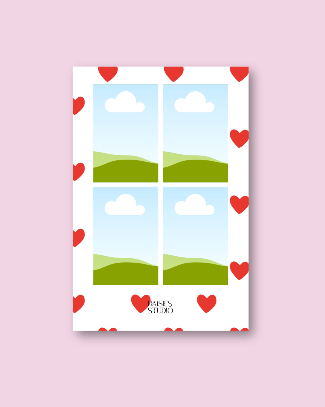 Custom Hearts Photoprint (10 x 15 cm)
