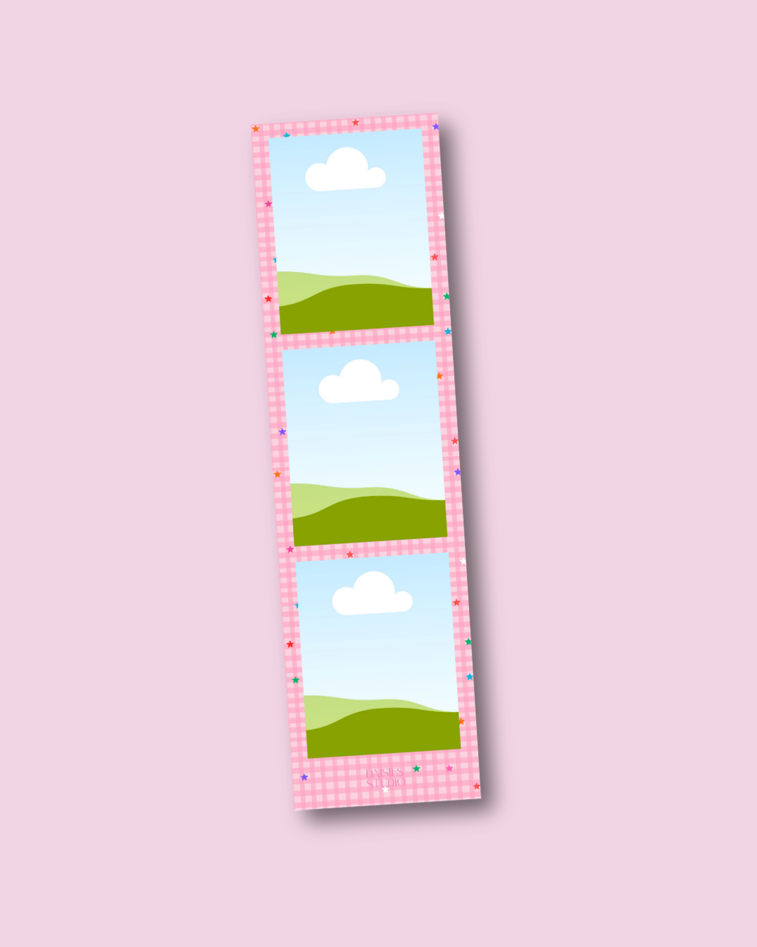 Custom Pink Picnic Photostrip