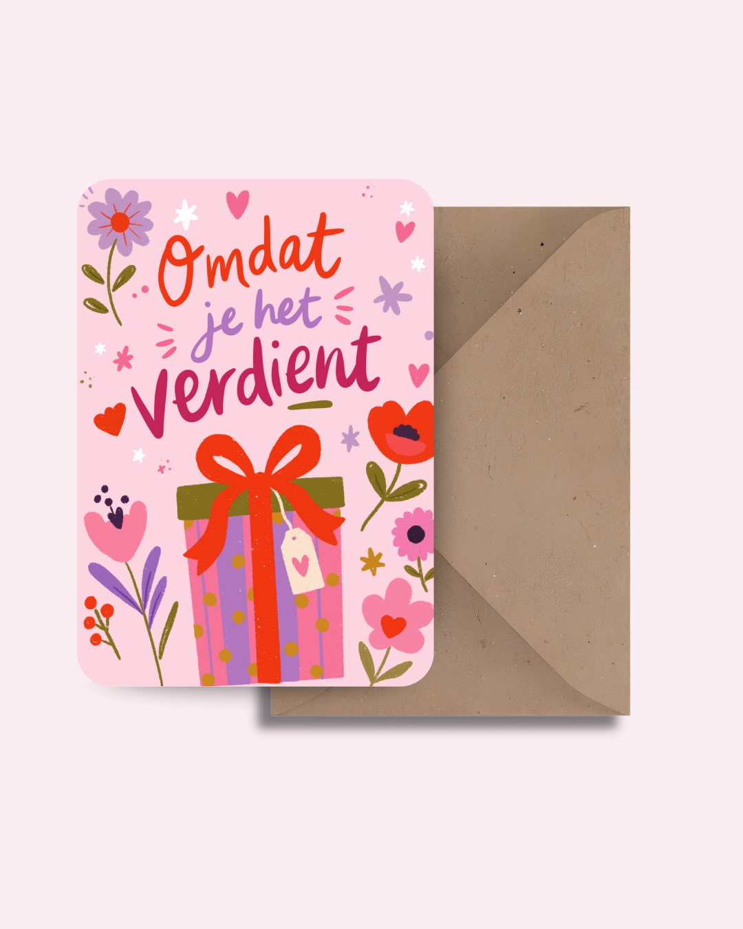 Omdat je het verdient Kaart