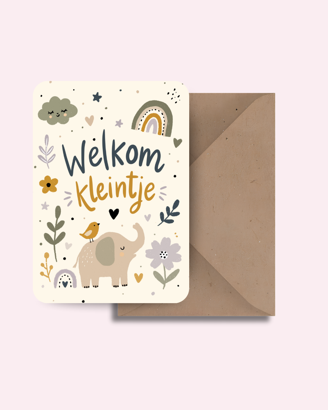 Welkom kleintje - Jongetje Kaart