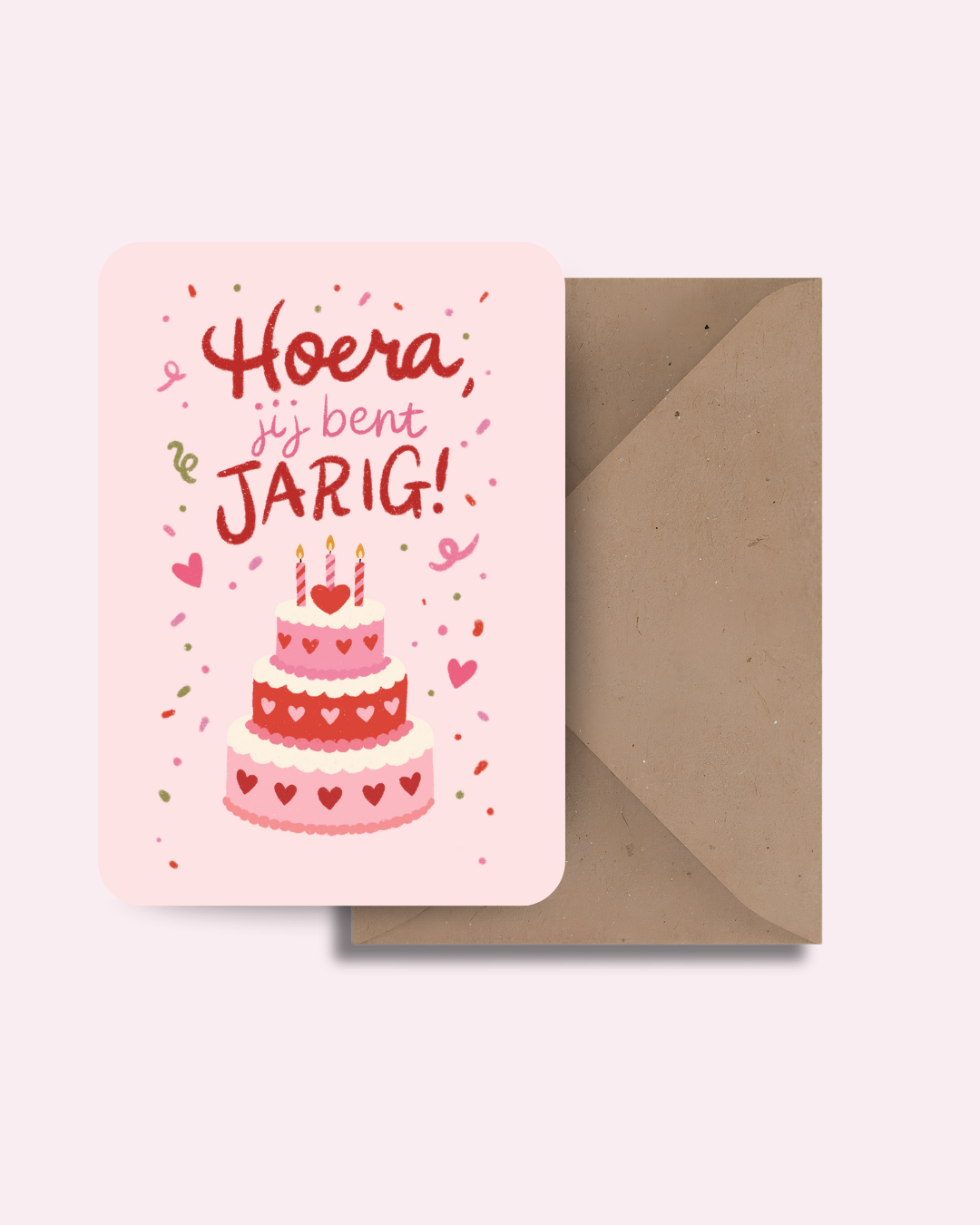 Hoera jij bent jarig! Kaart