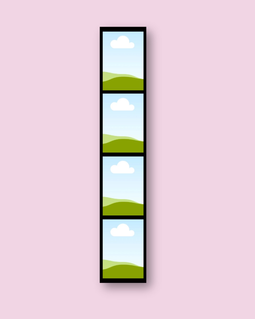 Custom French Film Photobooth Strip