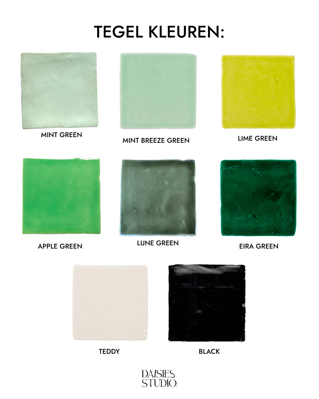 Gepersonaliseerd Tegeltje met Hartjes & Datum