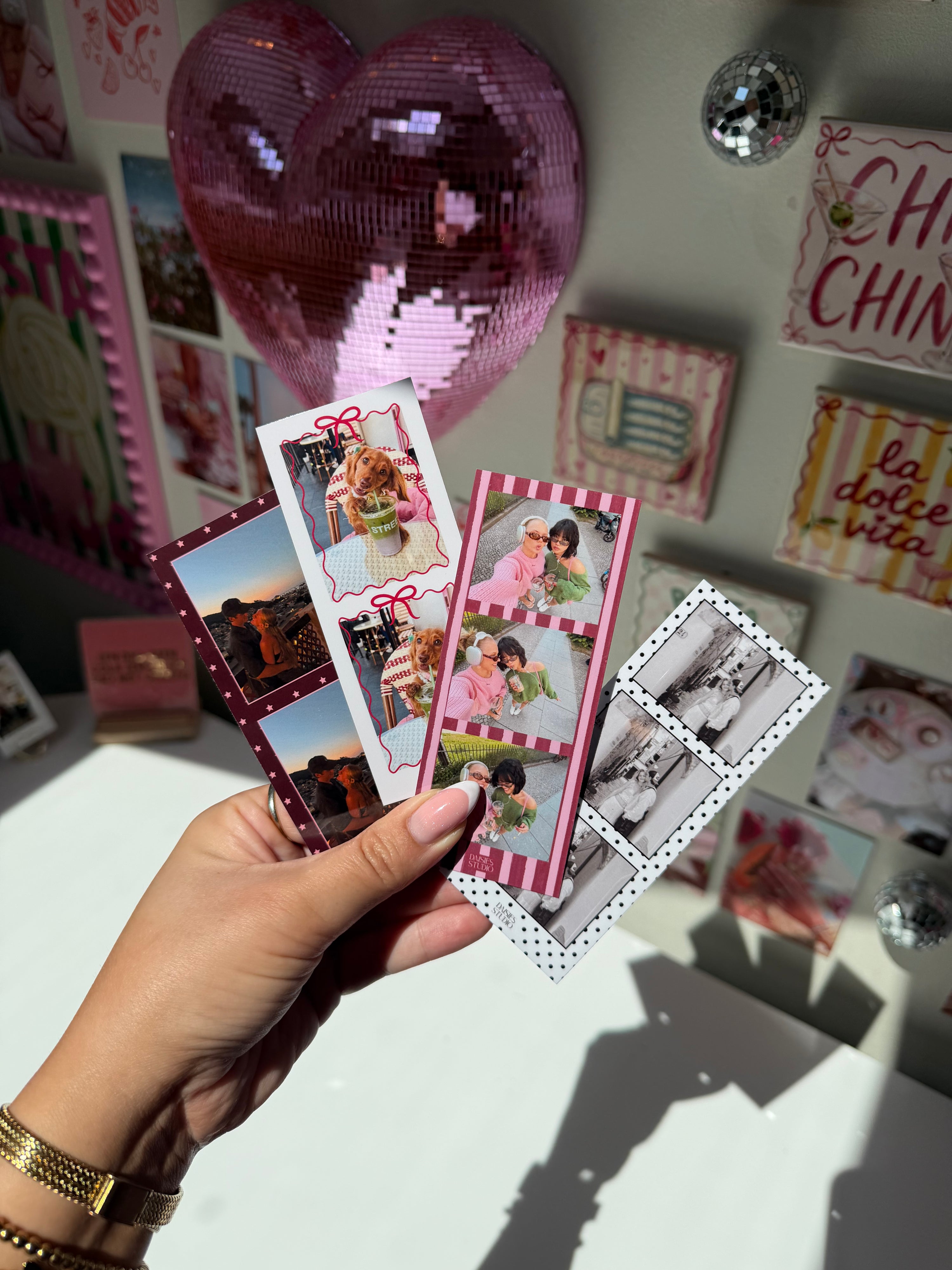 Custom Sweet Ribbon Photostrip