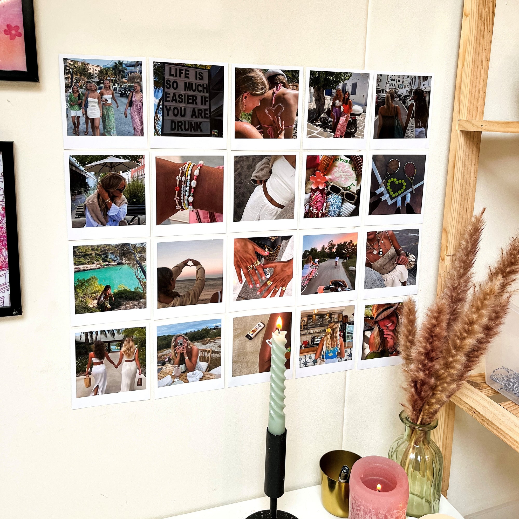 Custom Polaroid Collage Set (20 Prints)
