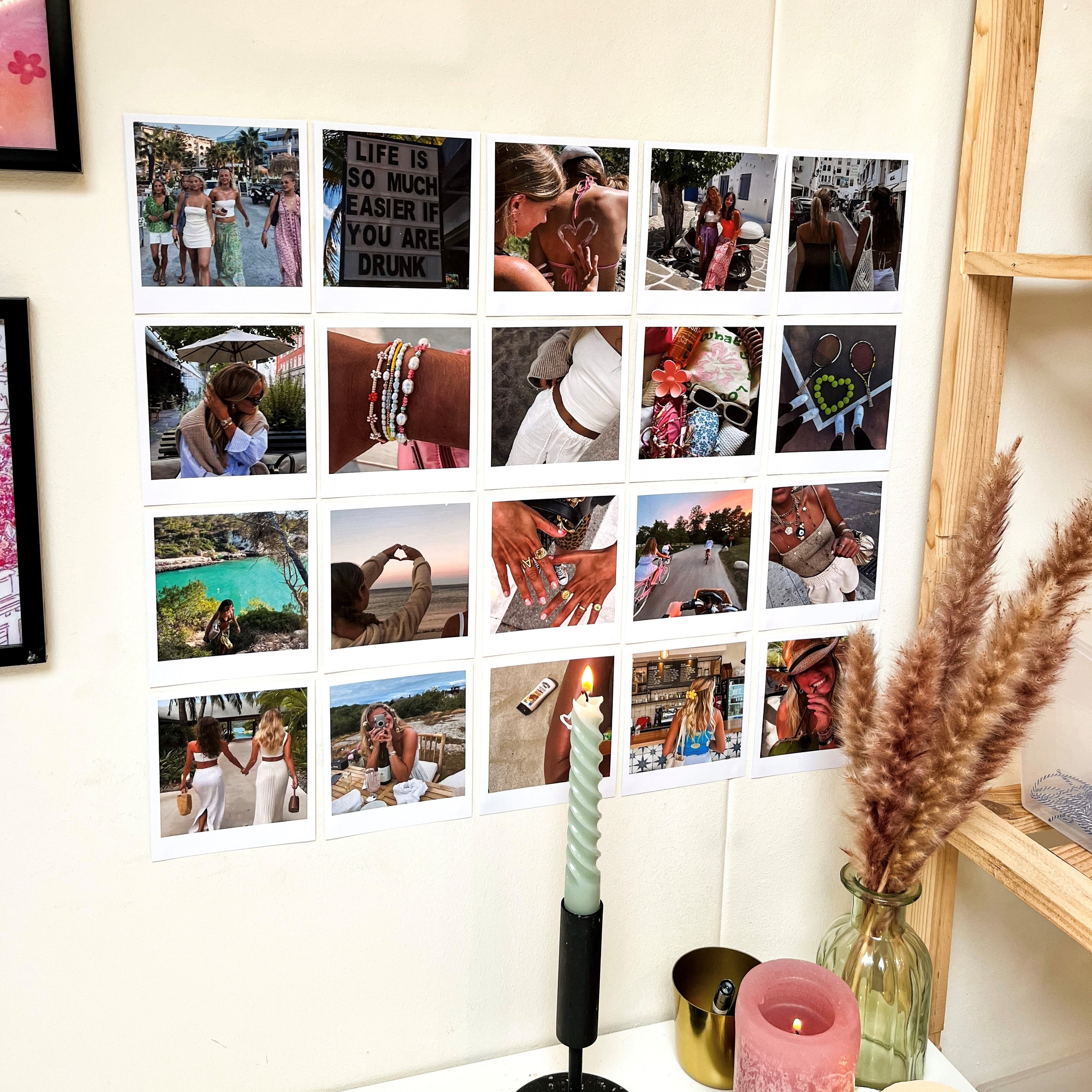 Custom Polaroid Collage Set (20 Prints)