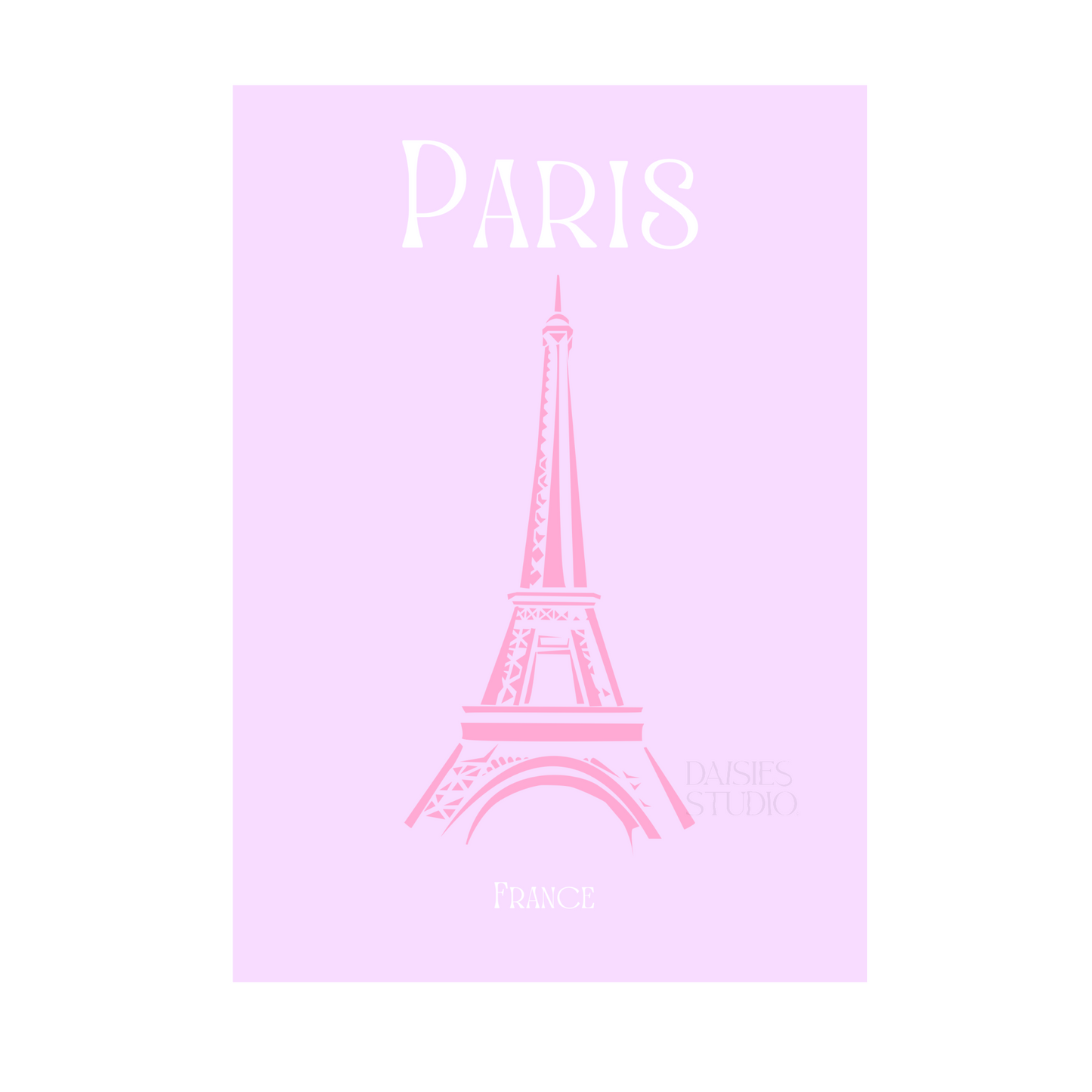 Paris A4 print