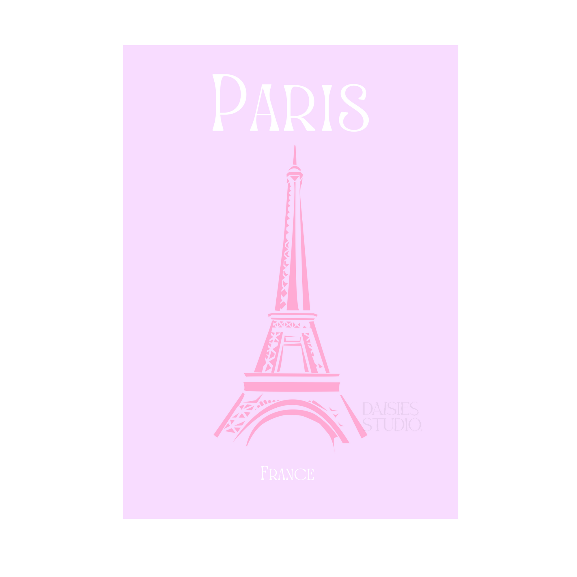 Paris A4 print