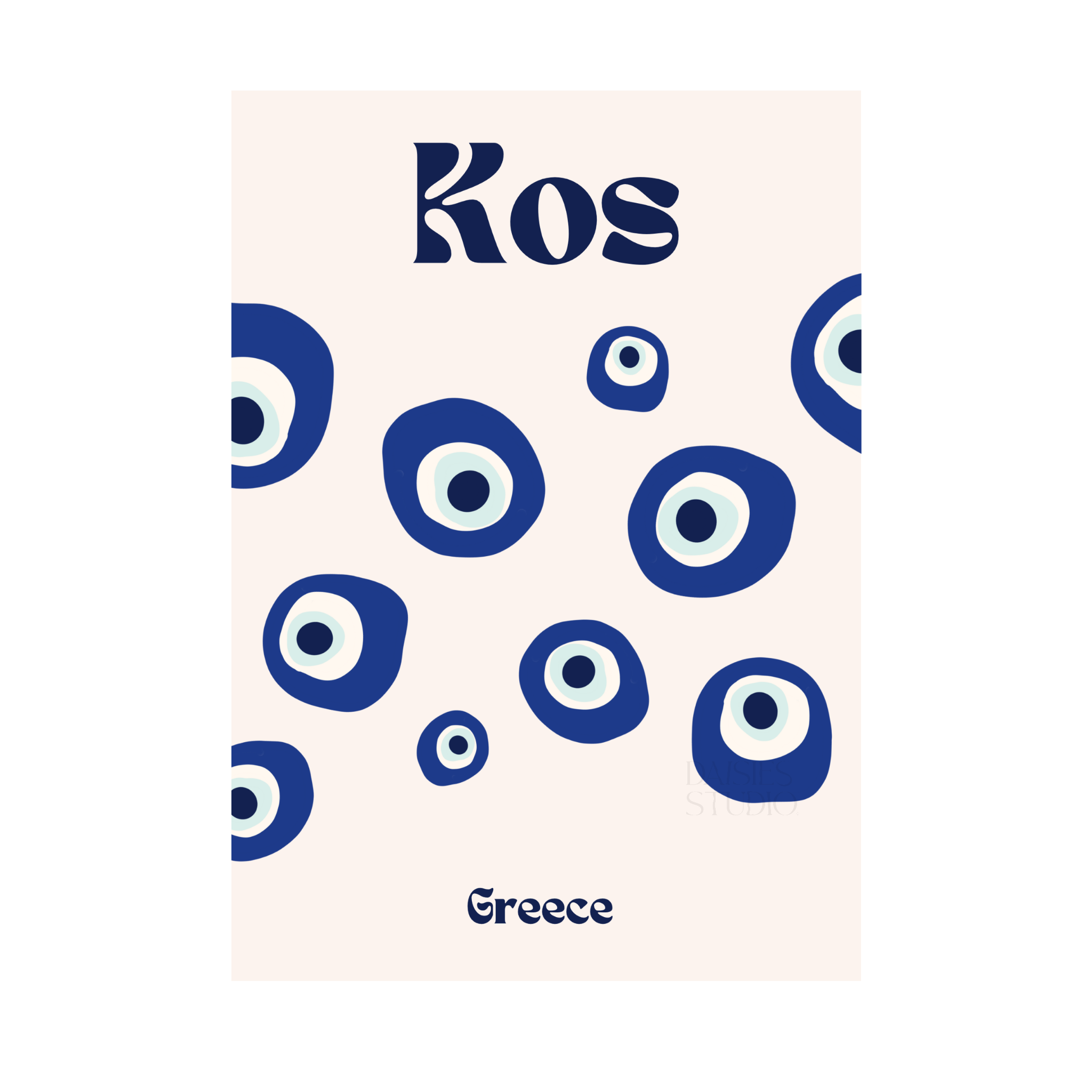 Kos A4 Print