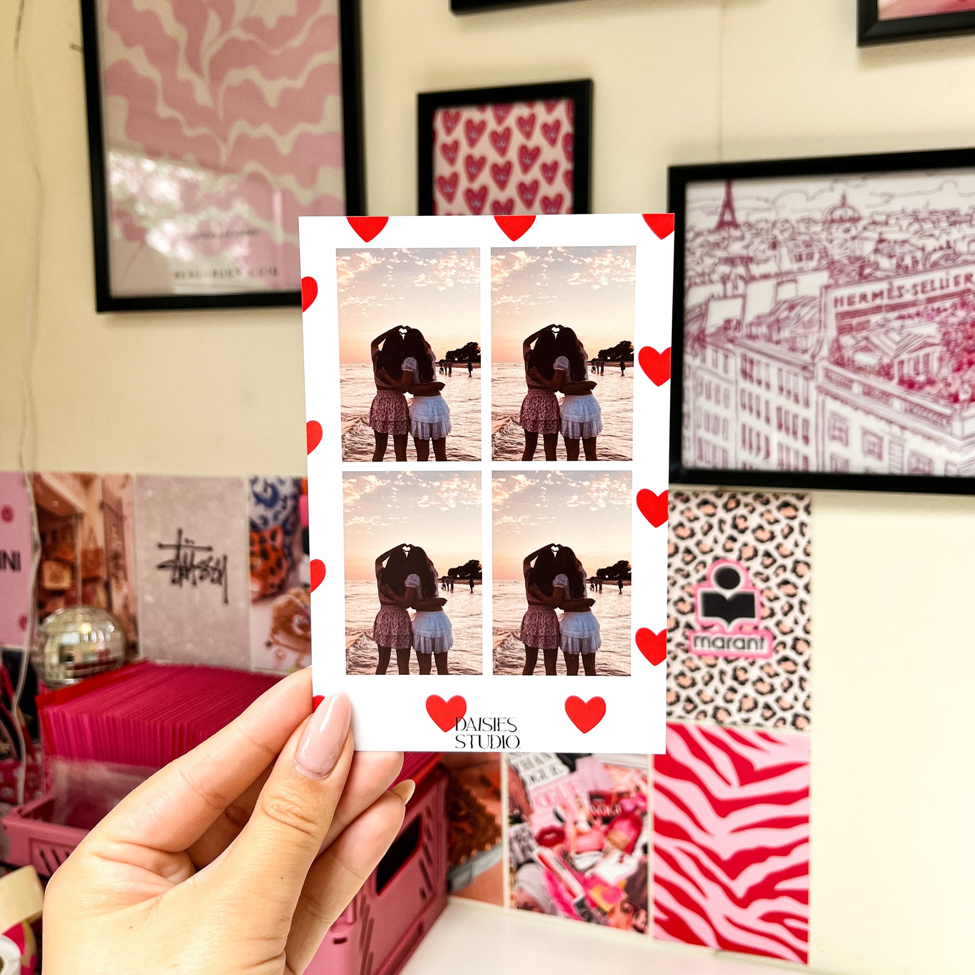 Custom Hearts Photoprint (10 x 15 cm)