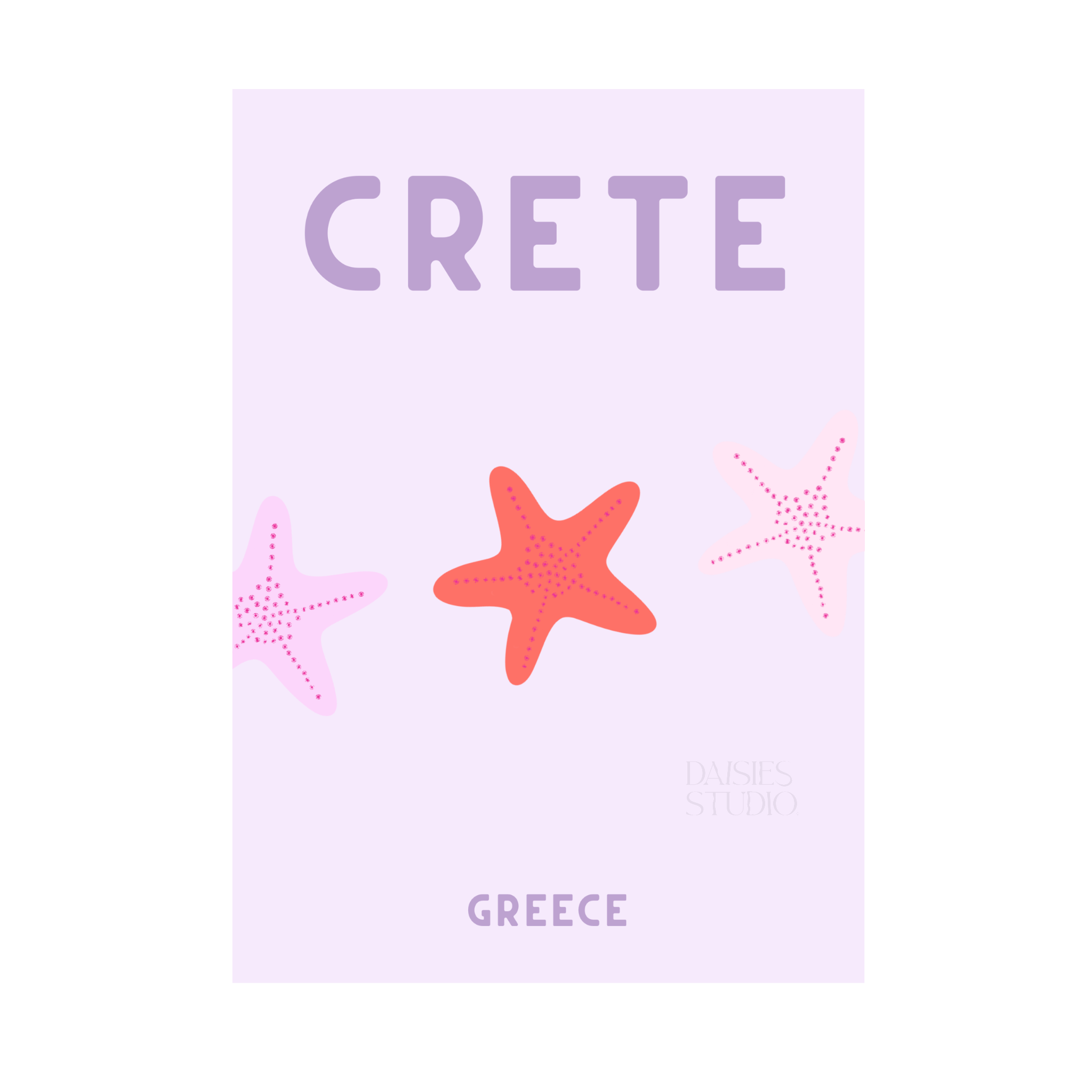 Crete A4 Print