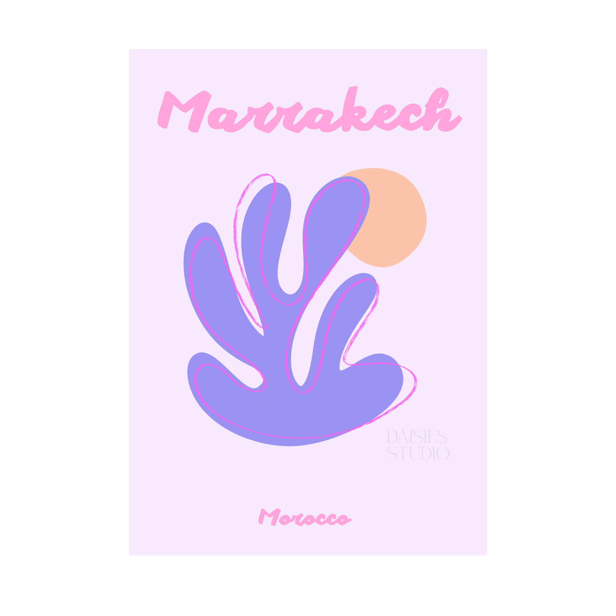 Marrakech A4 print